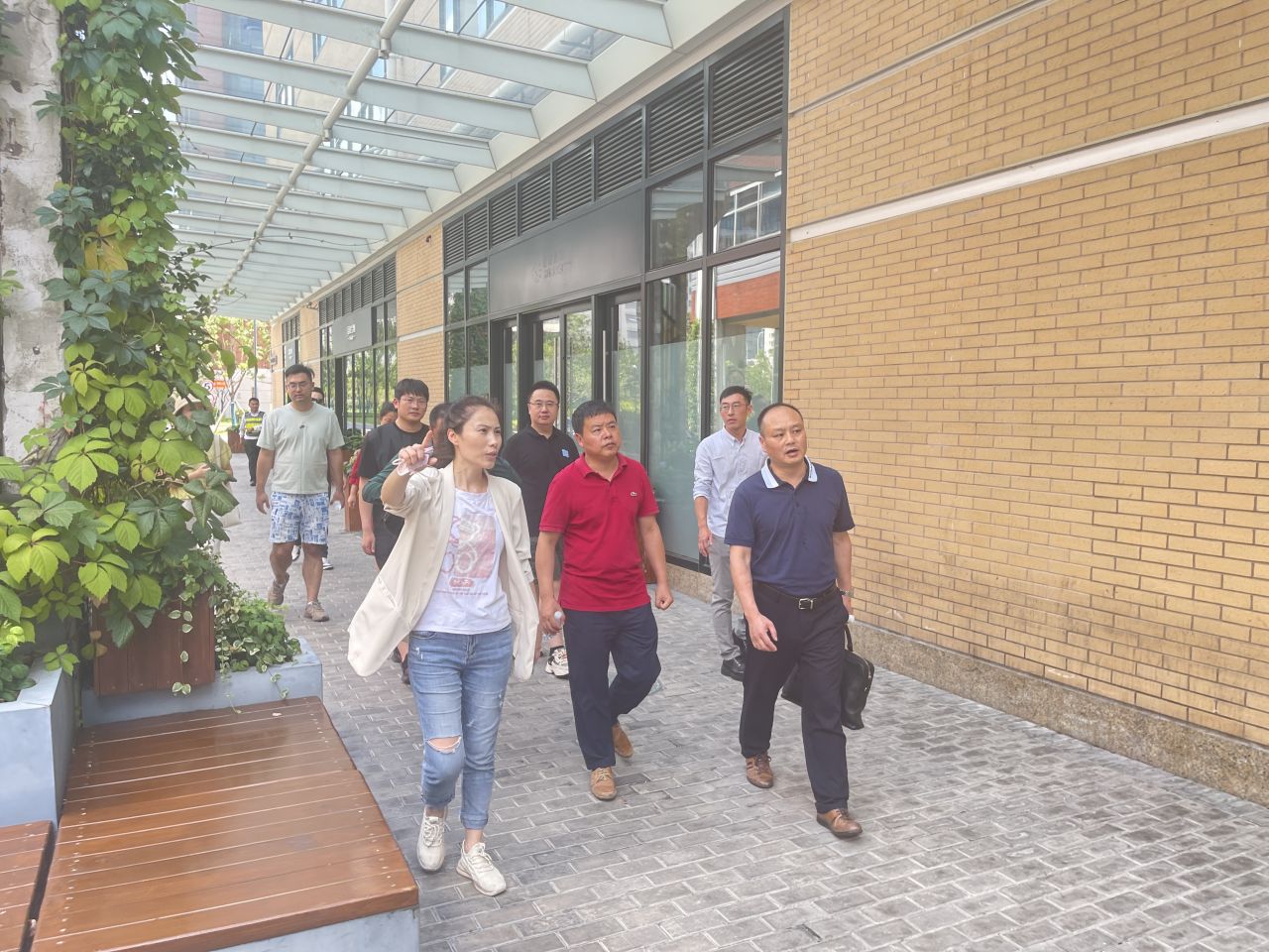 【企业参访】南昌大学上海校友会研究院分会校友企业参访-宝武·互联宝地（杨浦园）参访