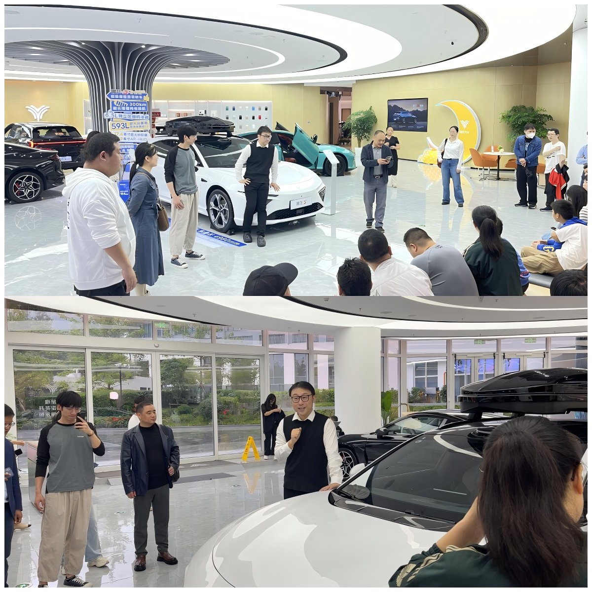 【企业参访】南昌大学上海校友会研究院分会校友企业参访-哪吒汽车·校友共鉴
