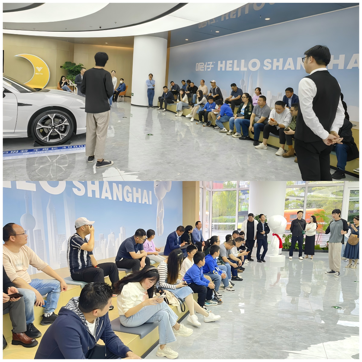 【企业参访】南昌大学上海校友会研究院分会校友企业参访-哪吒汽车·校友共鉴